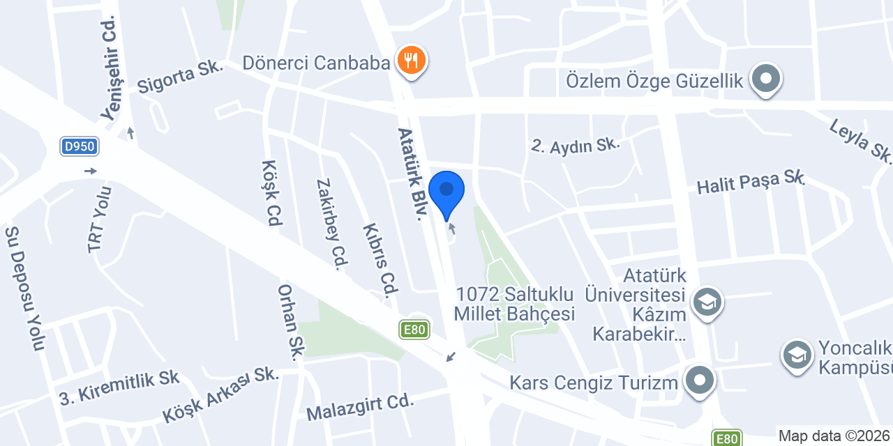 Marifet Kebap RESTAURANT konumu