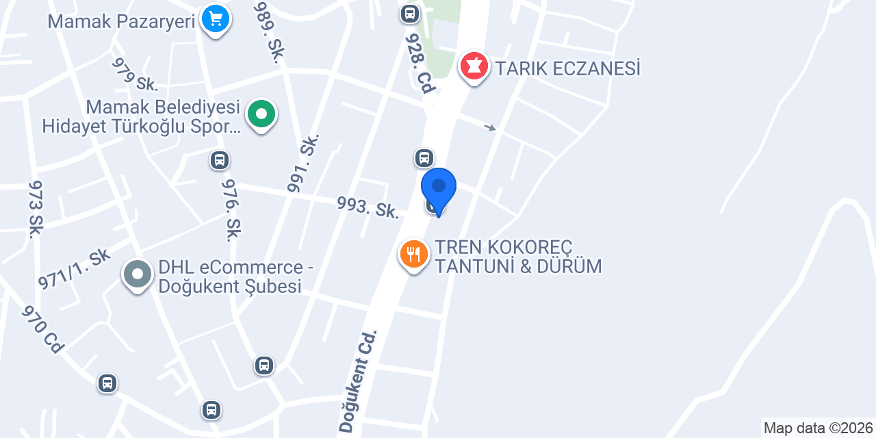 Kidosfer Oyun Atölyesi ve Parti Evi konumu