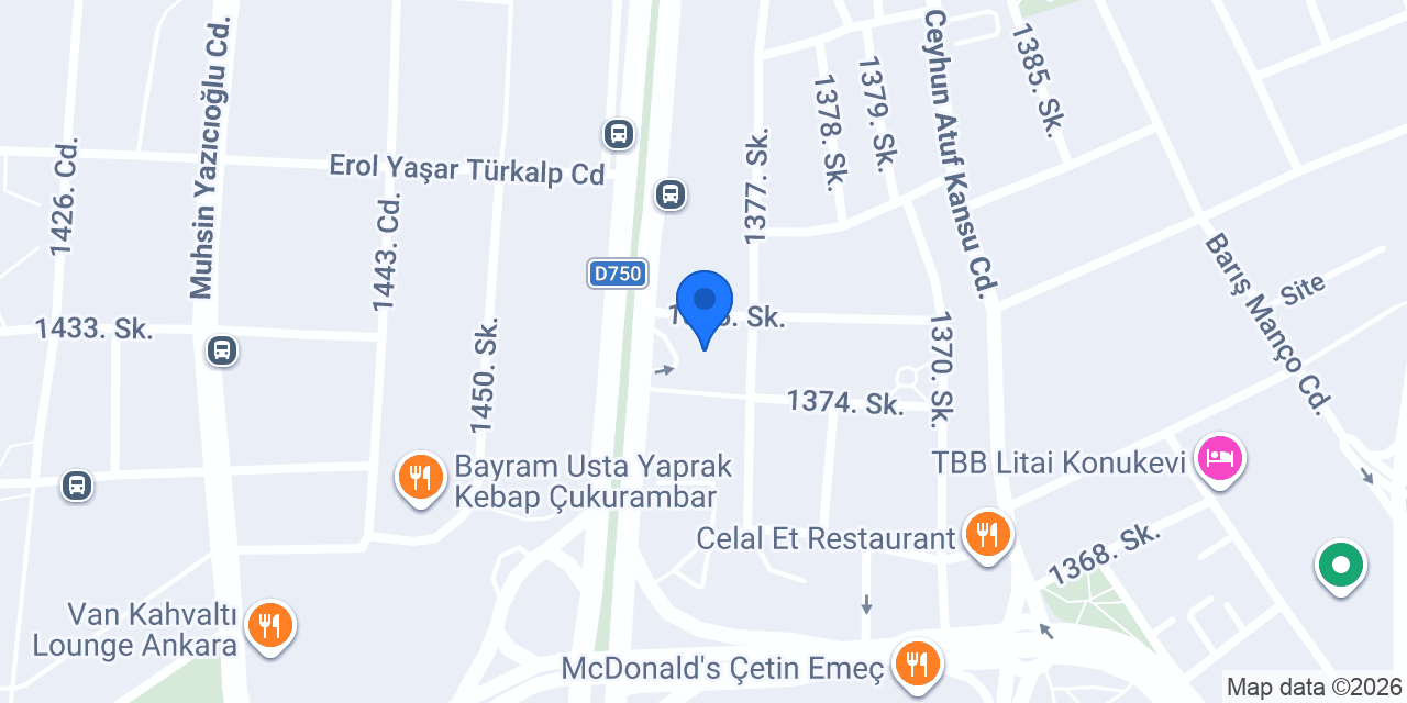 Baykoçlar konumu