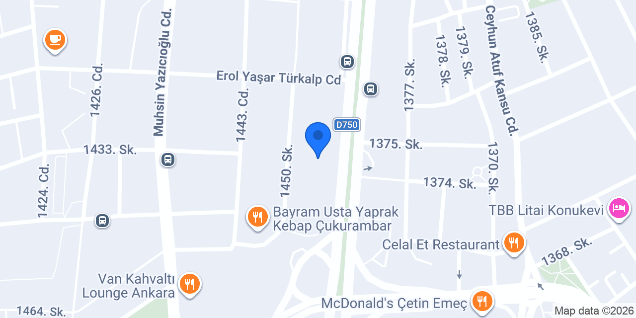 Ataköşk Hotel konumu