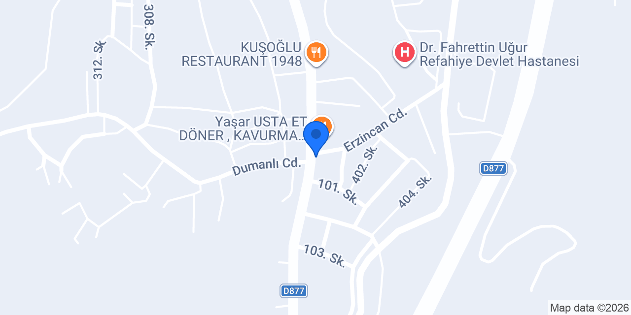 Eski kasap Restorant poturlar AŞ konumu