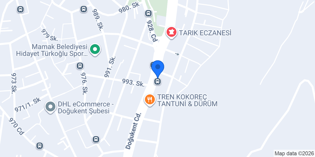 Çiçekçim Mamak Şubesi konumu