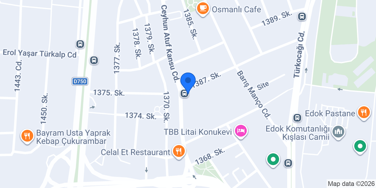 Garanti BBVA Balgat Şubesi konumu