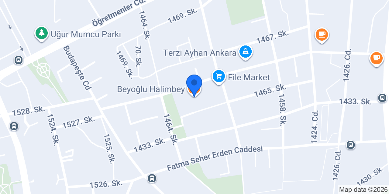 Beyoğlu Halimbey konumu
