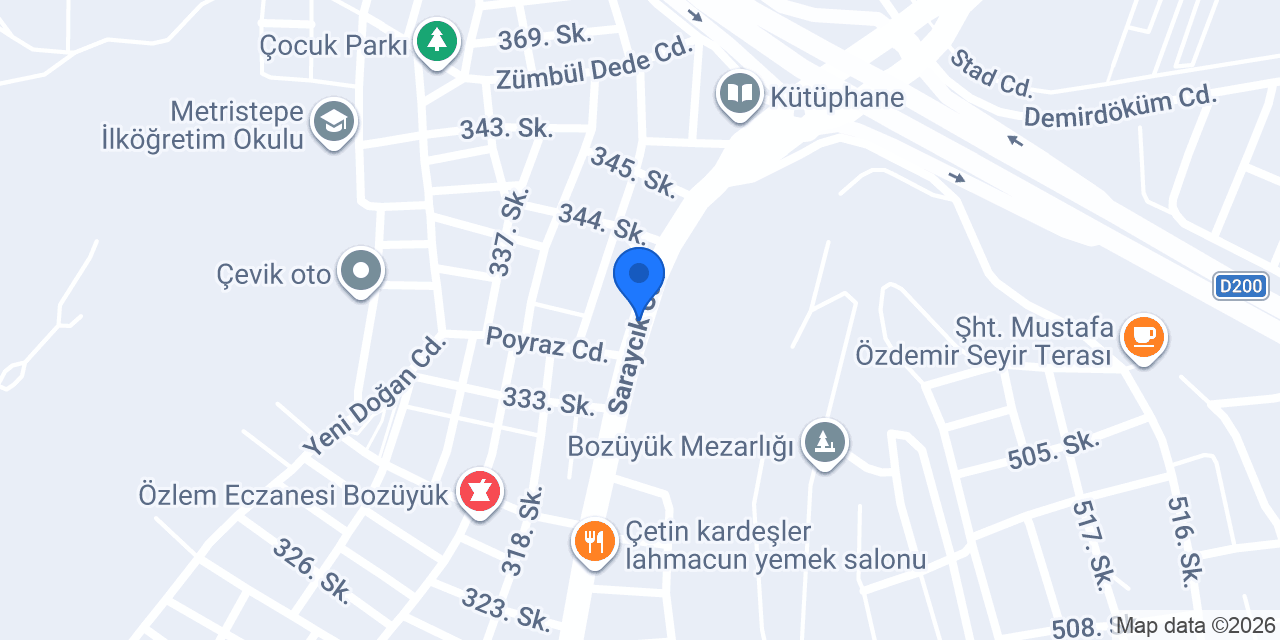 Oğul Mermer konumu