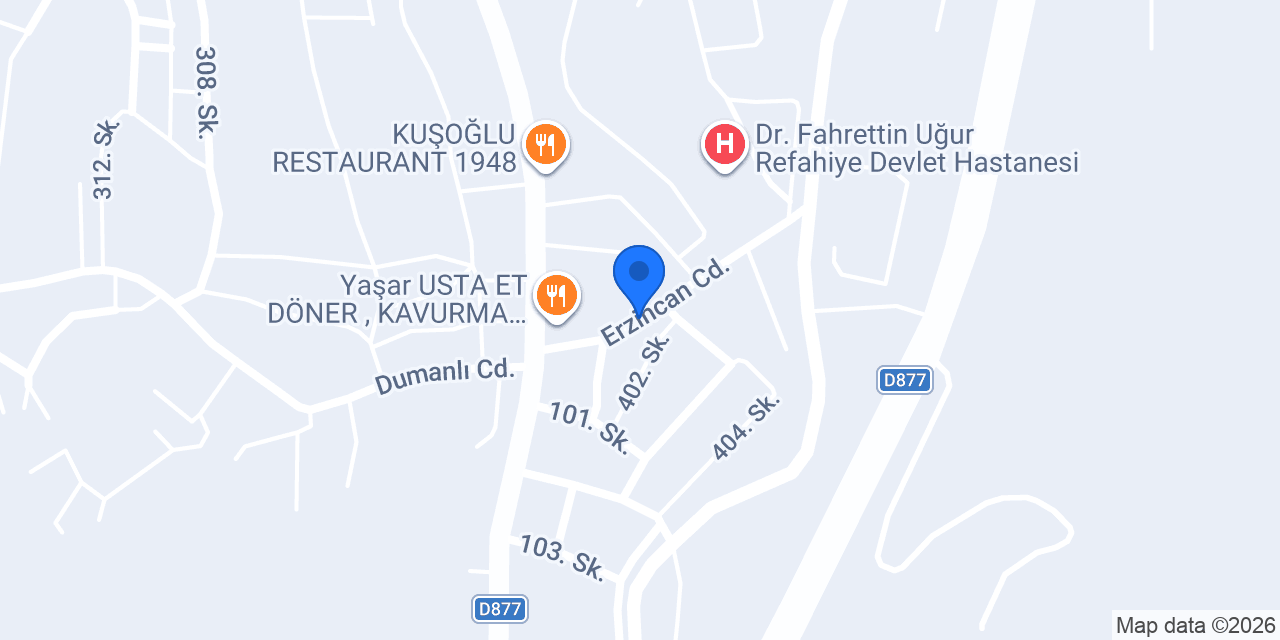 Ônder Tesisat konumu