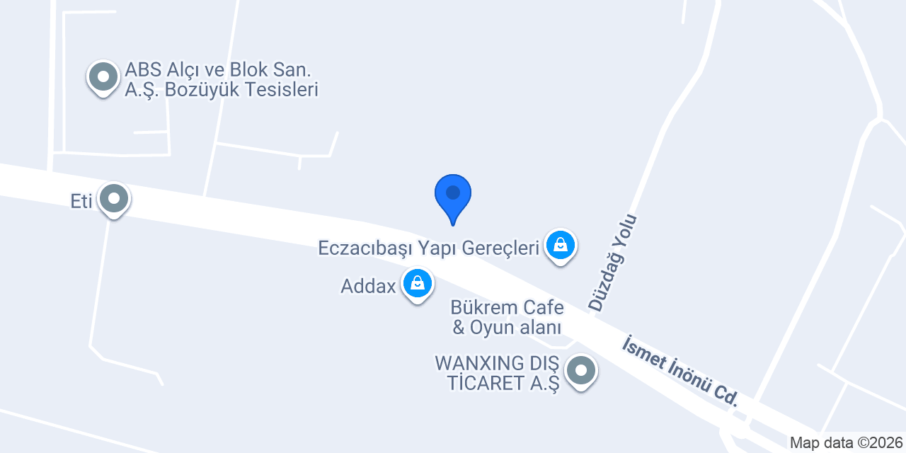 Artema Fabrikası konumu