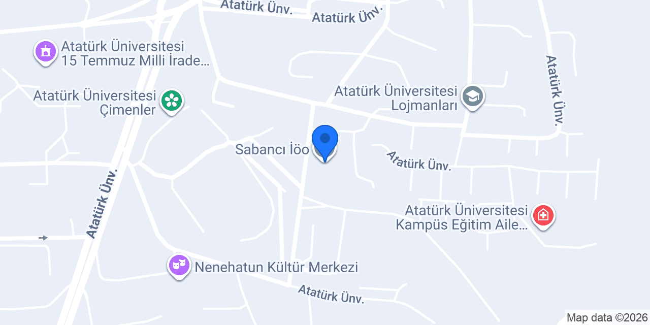 Sabancı İöo konumu