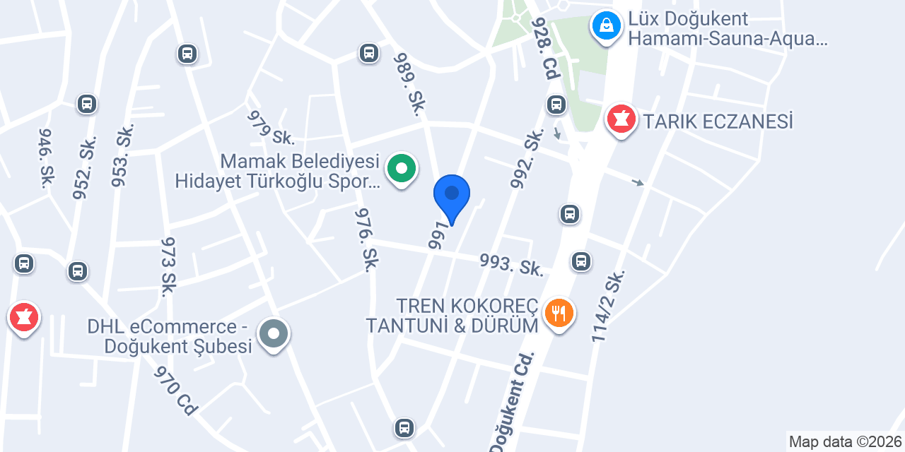Pars Cam Balkon Sistemleri konumu