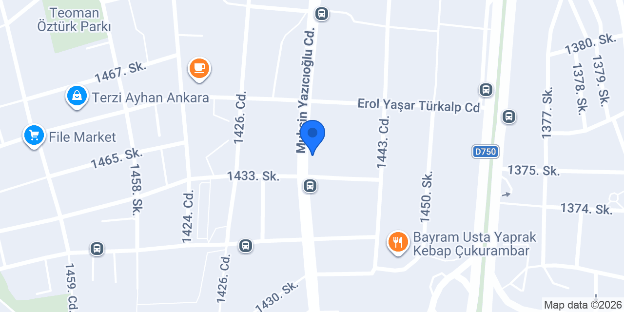 Cumhur İnan Bilen Yeminli Mali Müşavirlik A.Ş. konumu