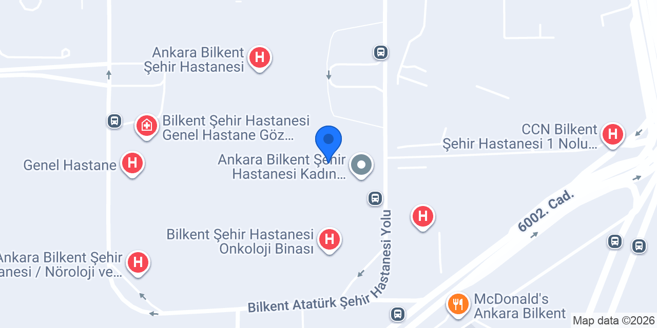 bilkent şehir hastanesi çiçekçisi konumu