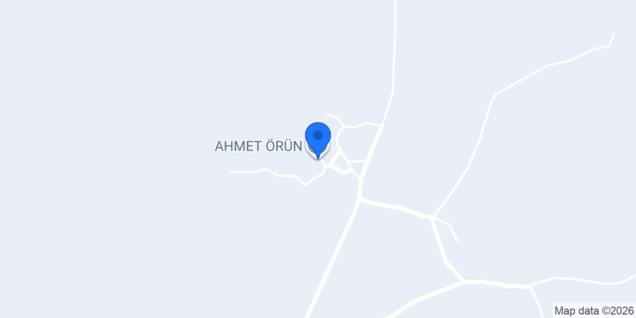 AHMET ÖRÜN konumu