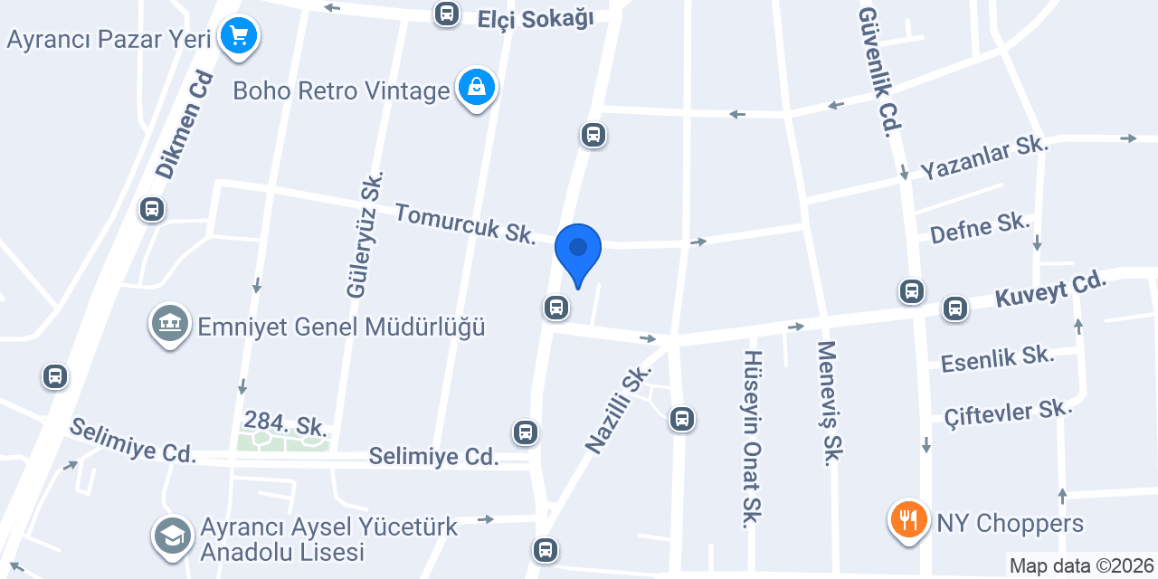 Ankara Mühendislik konumu