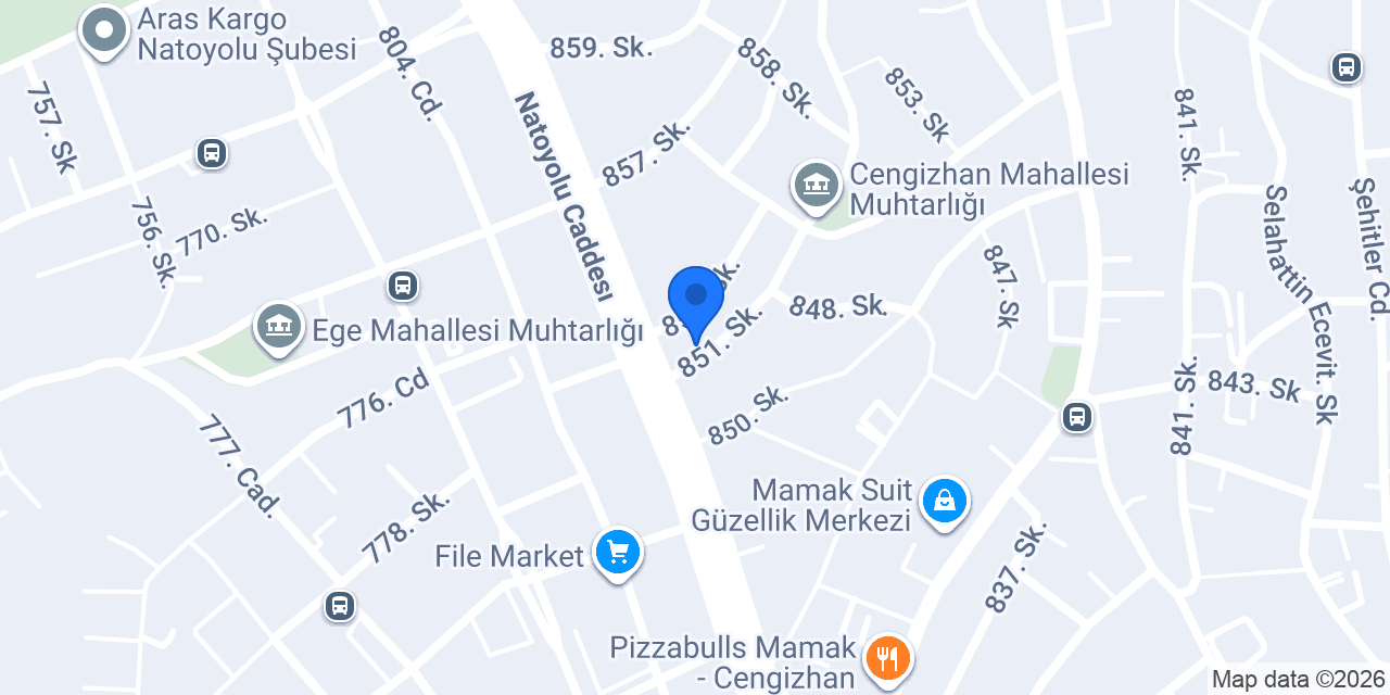 Natoyolu Eczanesi konumu
