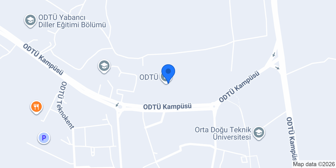 ODTÜ Temel İngilizce Bölümü konumu