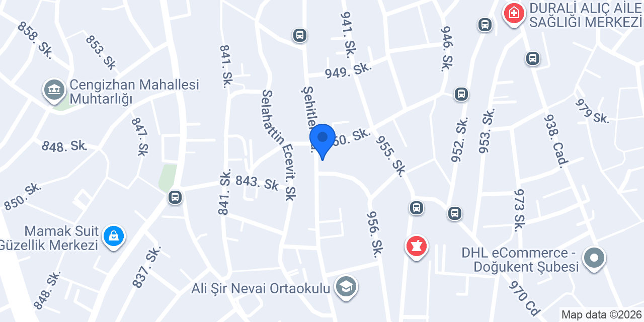 Efecan Elektrik konumu
