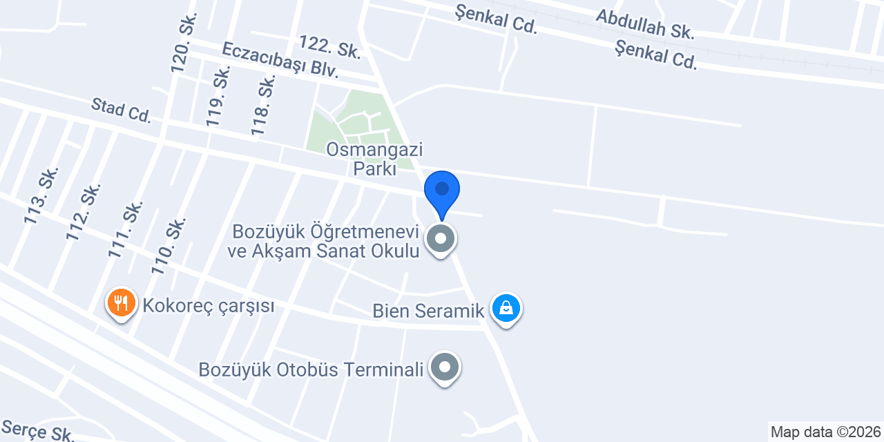 Çitosan Ortaokulu konumu