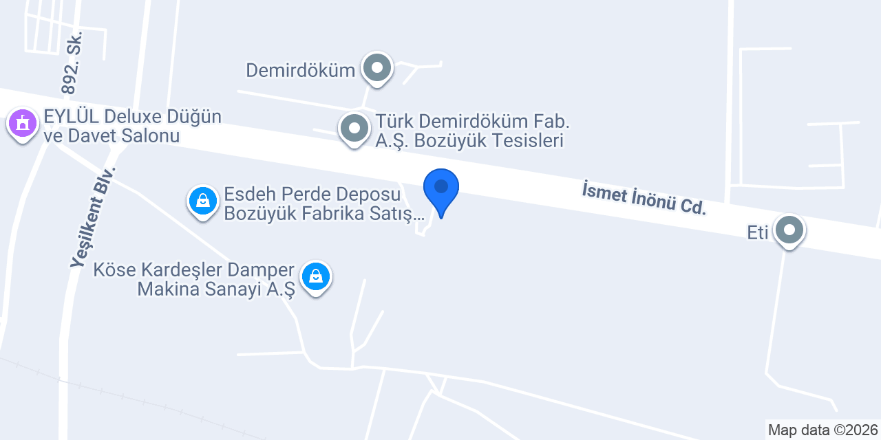Subaşı Yemek Fabrikası konumu