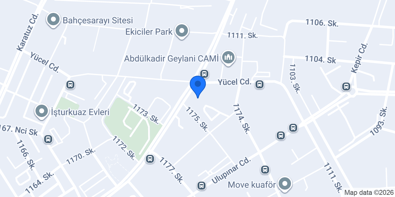 Lacivert Anaokulları konumu