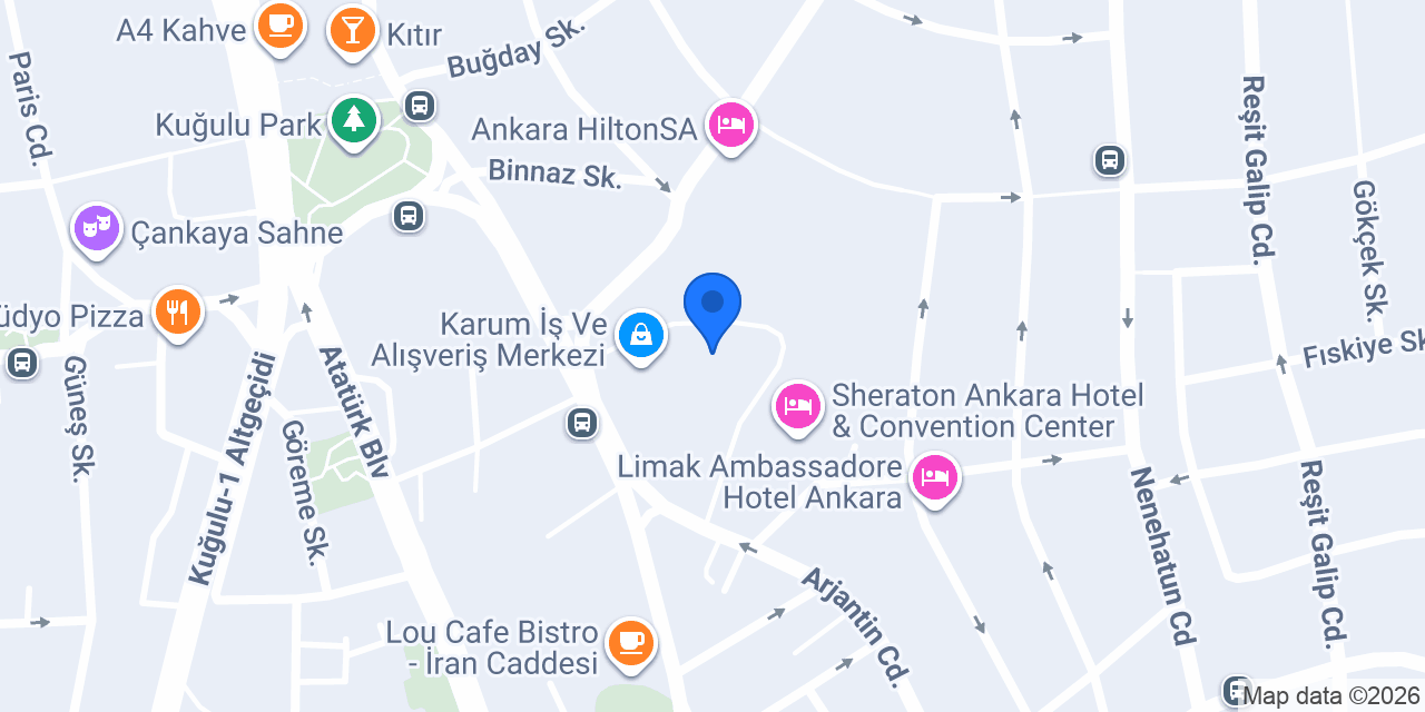 Lavita Patisserie konumu