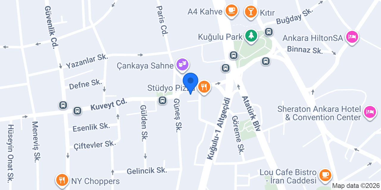 Setur Ankara konumu