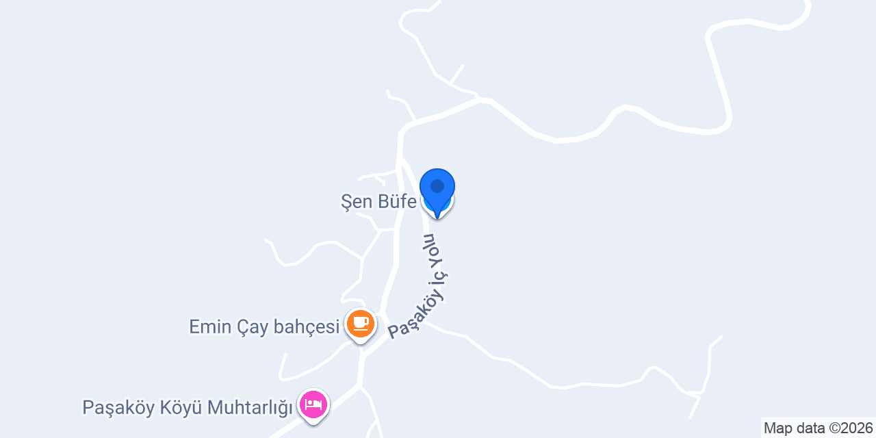 Şen Büfe konumu