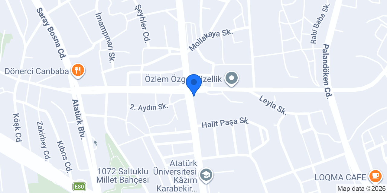 Yaren Pastanesi konumu