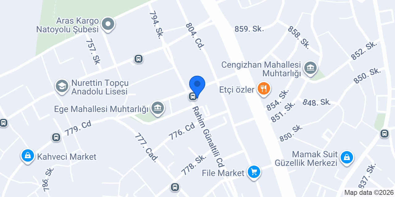 Nar Çiçeği Eczanesi konumu