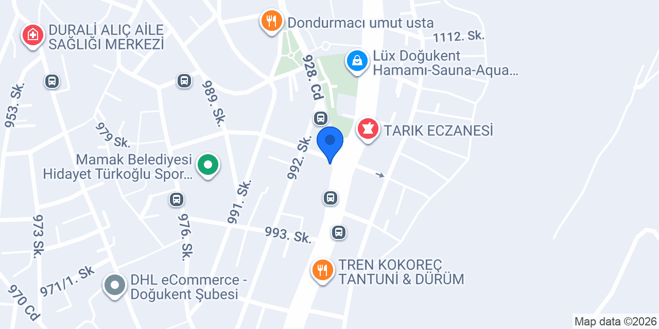 Yonca Market Doğukent Şube konumu