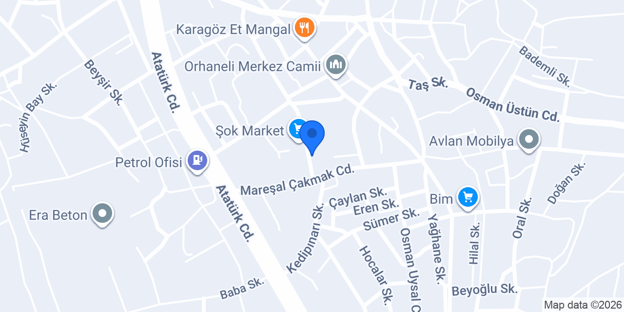 Karagöz Teknik Ticaret konumu