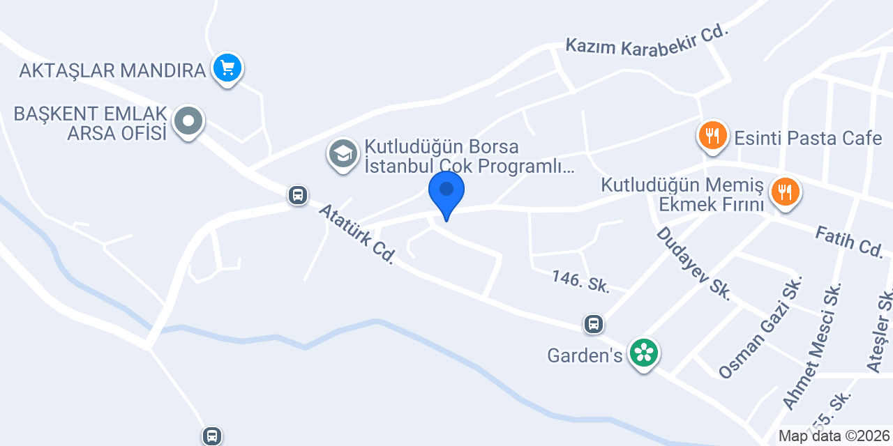 Alimiyoncular Yapı Market konumu