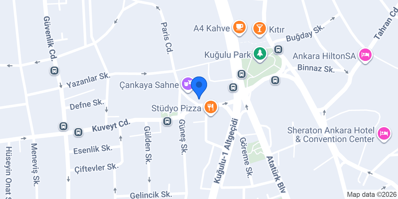 Kasaroğlu Hukuk Bürosu konumu