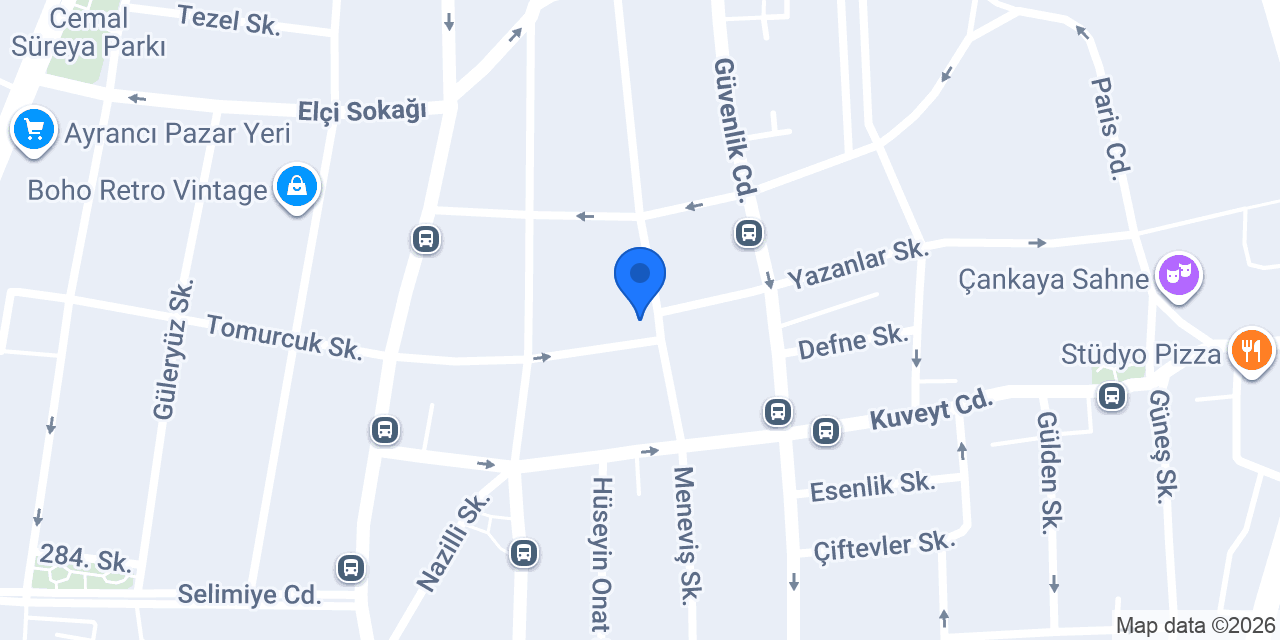 Doğan Kurutemizleme konumu