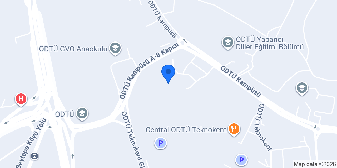 ODTÜ Fen İşleri Müdürlüğü konumu