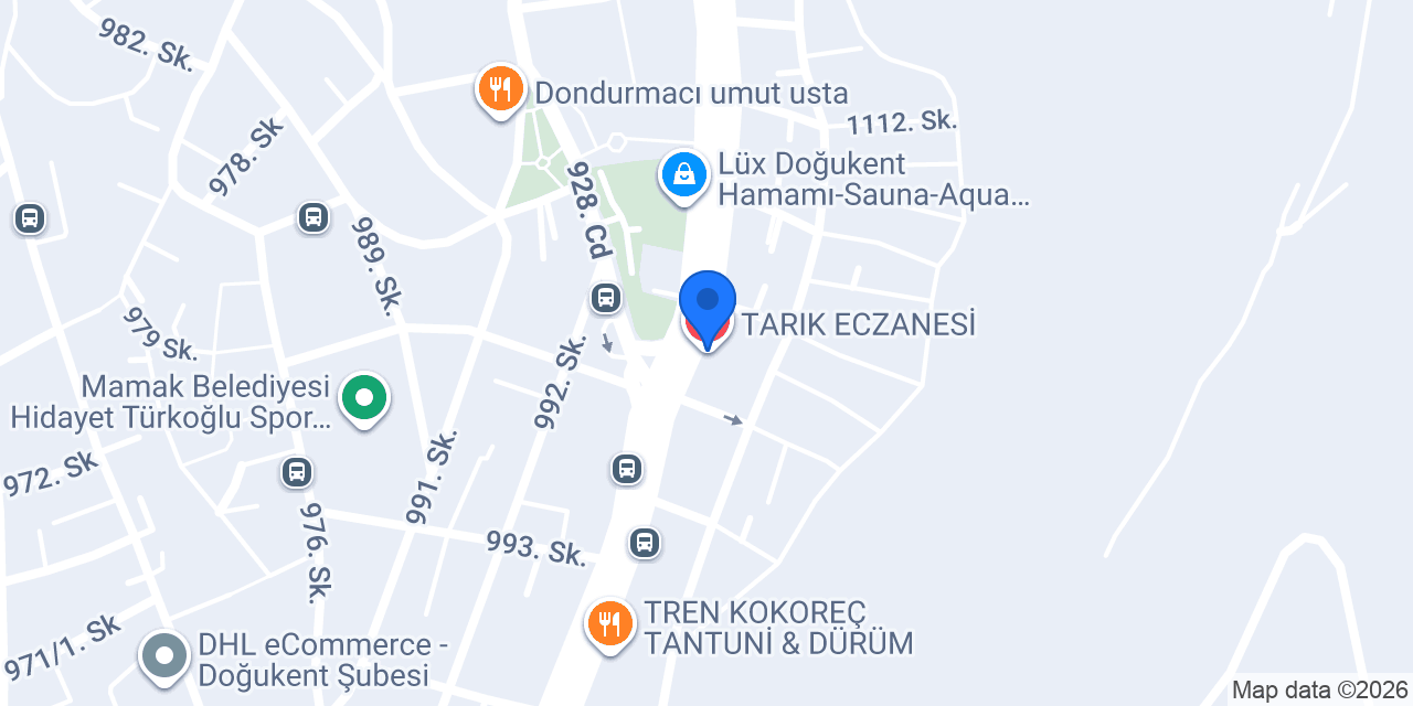 TARIK ECZANESİ konumu
