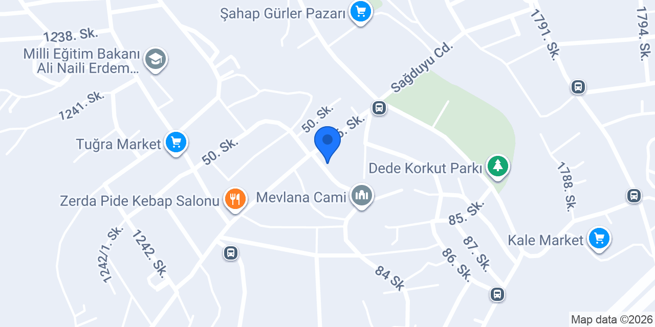 Şahap gürler pide kebab salonu konumu
