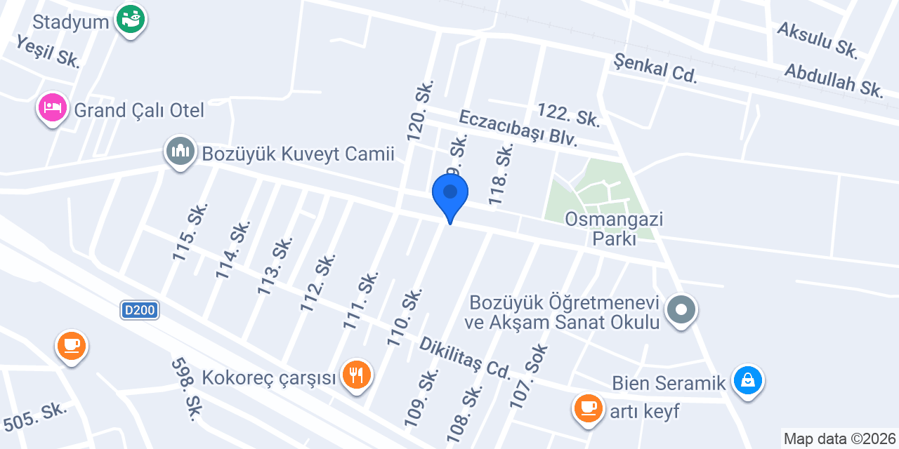 KÖSEOĞLU KIRTASİYE konumu