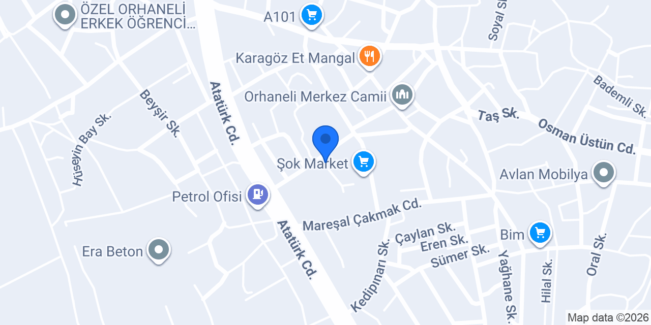 Cannur Eczanesi konumu