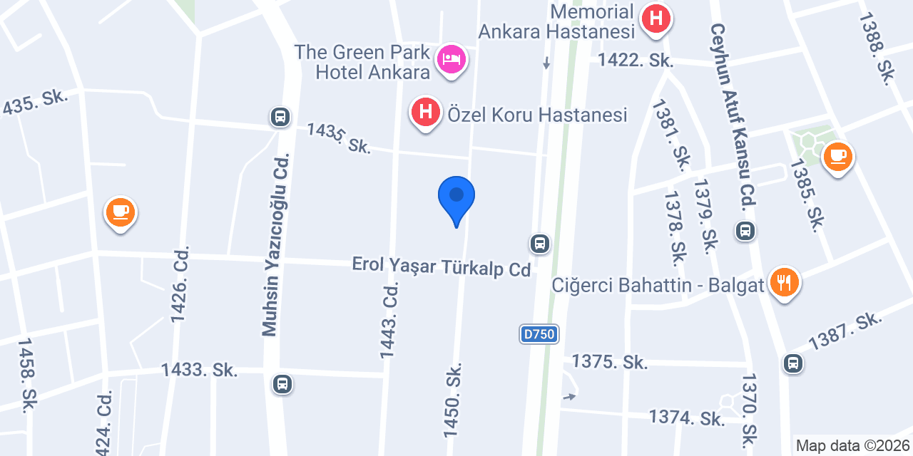 Op. Dr. M. Tolga ÖZKAN konumu