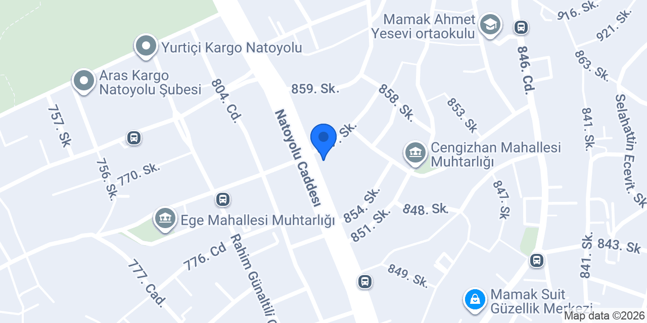 Güleryüz Market konumu
