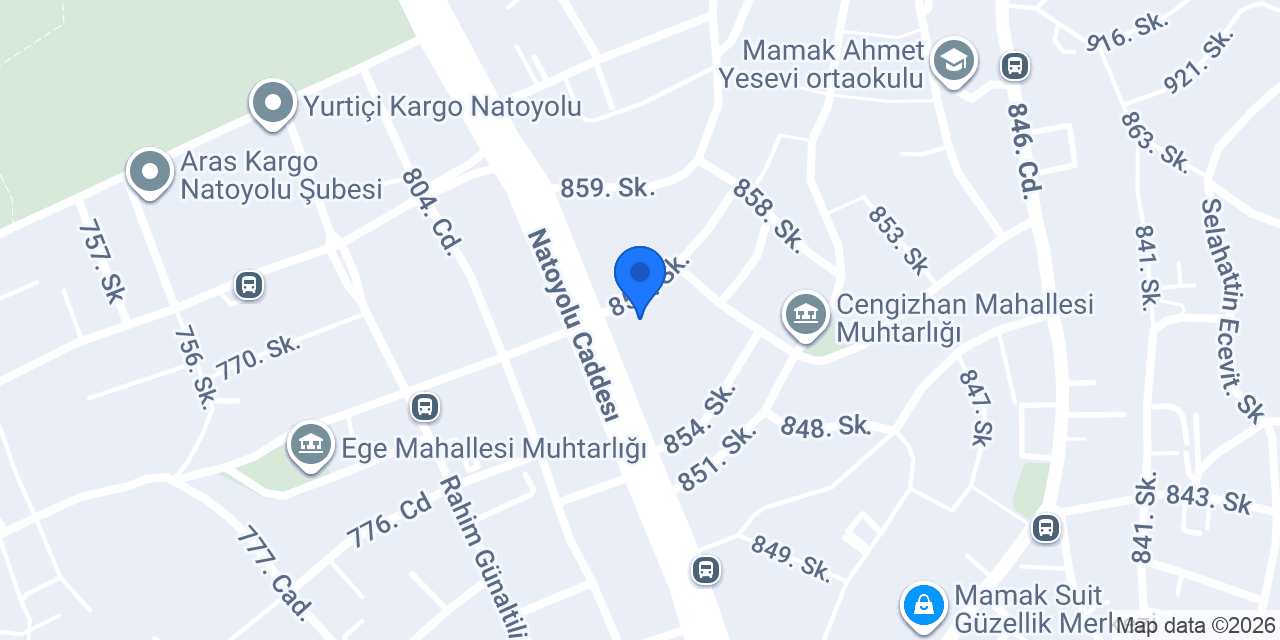 Diş Bilgisi konumu