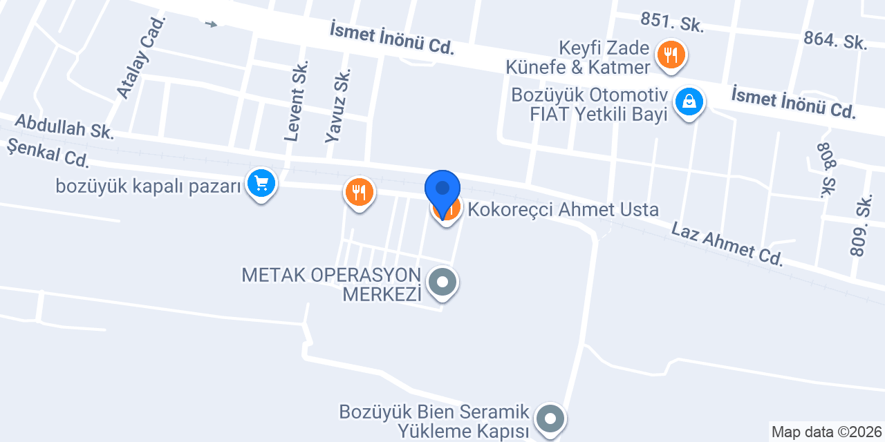 Kokoreçci Melih konumu
