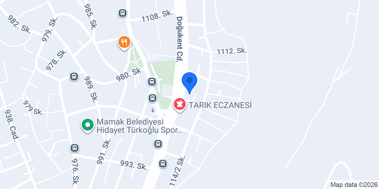 Doğuket Pastanesi konumu