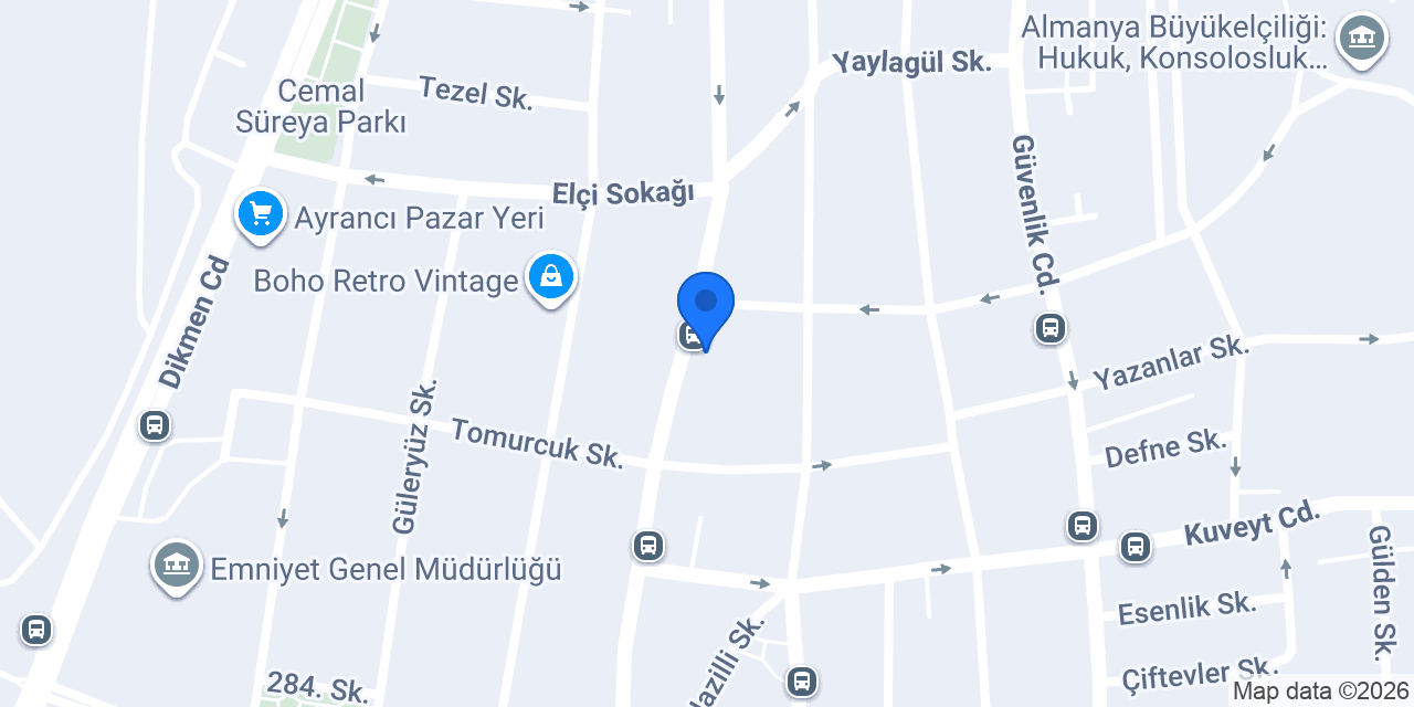 PETSEA HOŞDERE PET SHOP konumu