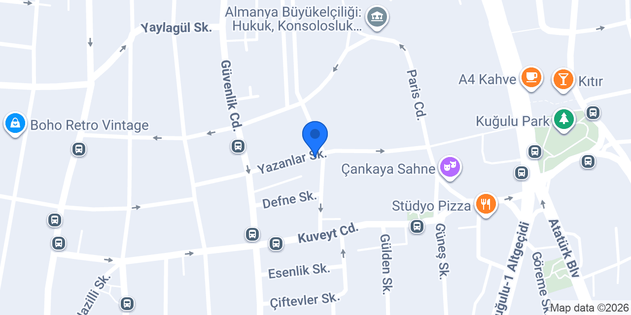 Ankara Tercüme Merkezi konumu
