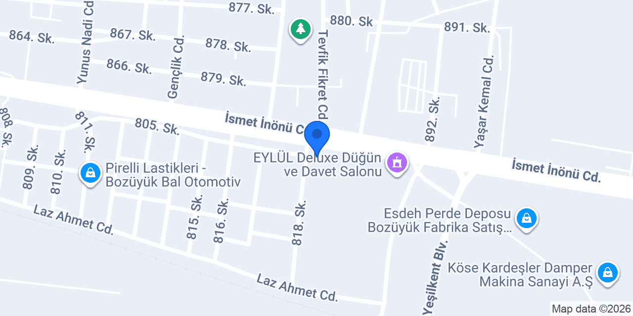 TERZİLER GIDA TARIM ÜRÜNLERİ konumu