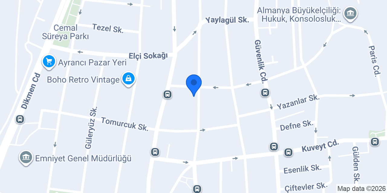 EMRAH KUAFÖR AYRANCI konumu