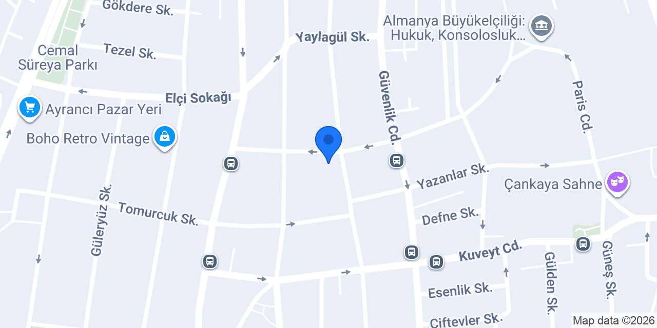 Çalışkanlar Gıda konumu