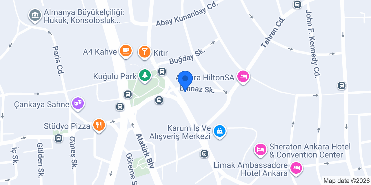 Dişhekimi Dr. A. Erhan Fırat konumu
