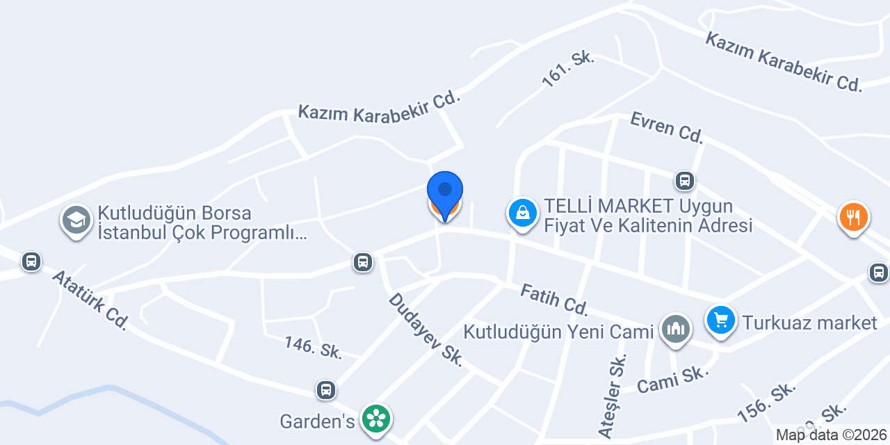 Esinti Pasta Cafe konumu